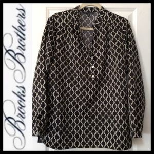 BROOKS BROTHERS Geo Print Tunic